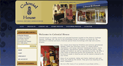 Desktop Screenshot of colonialhousedecor.com